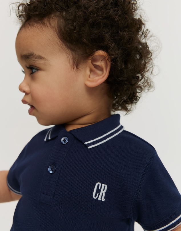 Country Road - Organically Grown Cotton Logo Polo Shirt