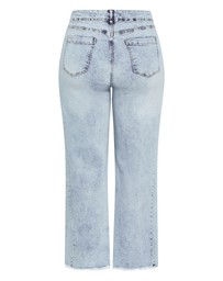 City Chic - Harley Fit Aliya Wide Leg Jean