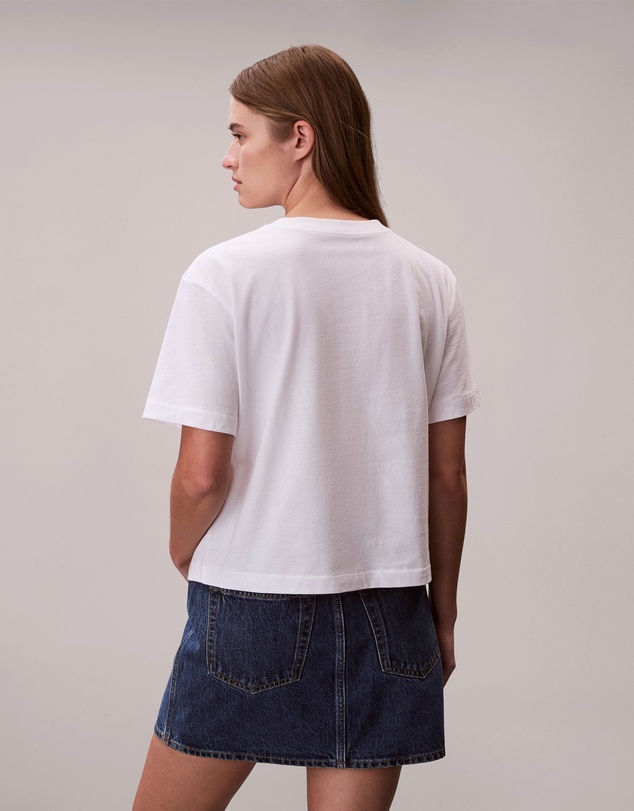 Calvin Klein Jeans - Embroidered Logo Graphic Boxy T-Shirt