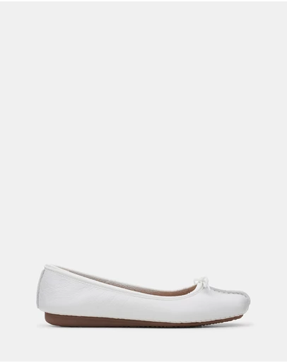 Clarks - Freckle Ice White