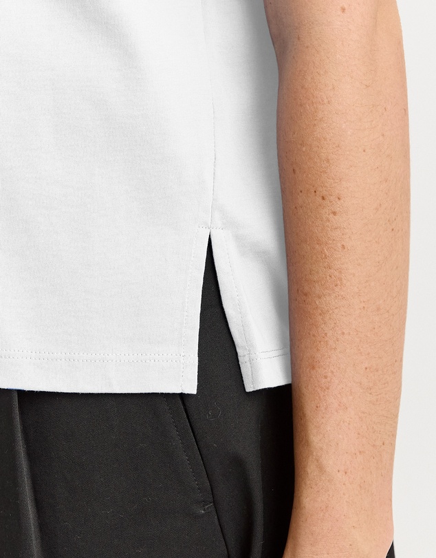 Toorallie - Roll Sleeve Organic Cotton Tee