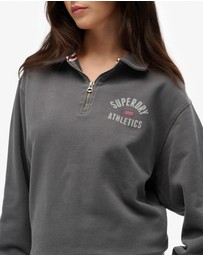 Superdry - Athletic Collared Half Zip