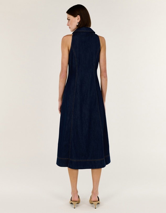 Staple the Label - Lea Denim Midi Dress