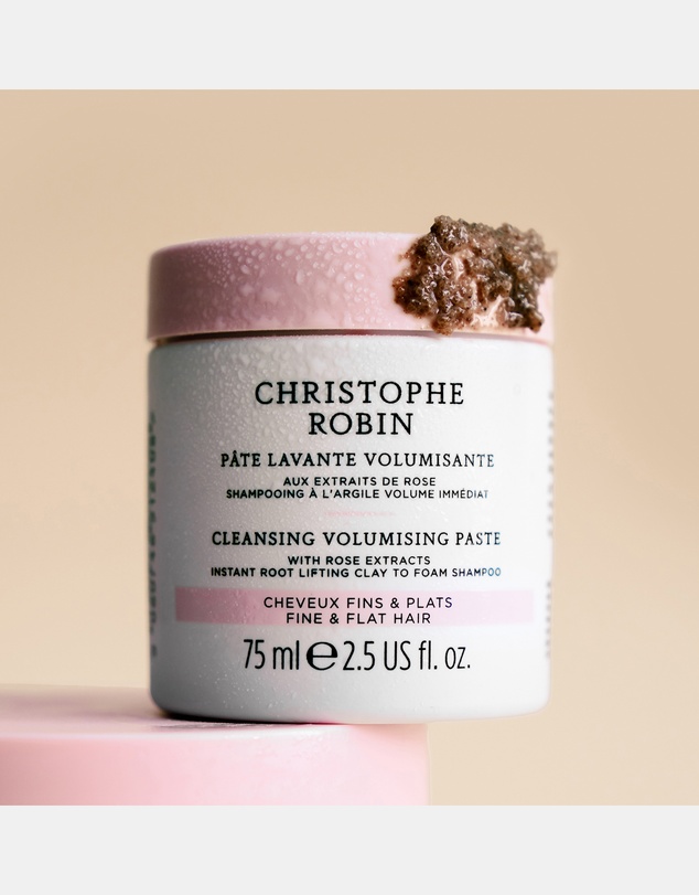 Christophe Robin - Cleansing Volumizing Paste With Pure Rassoul Clay And Rose Extracts 75ml