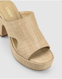 Siren - Milky Platform Sandals