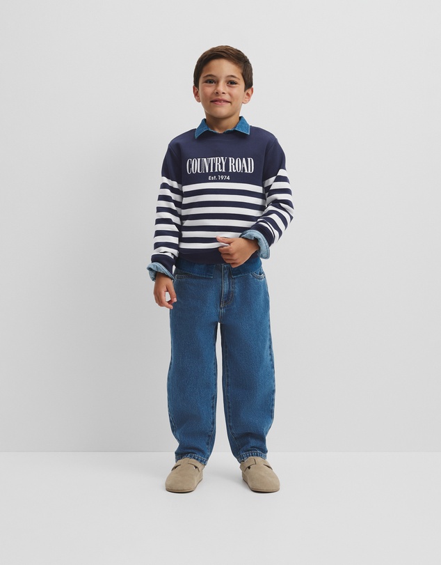 Country Road - Australian Cotton Relaxed Heritage Sweat