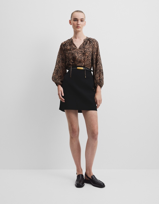 Country Road - Print Blouson Blouse