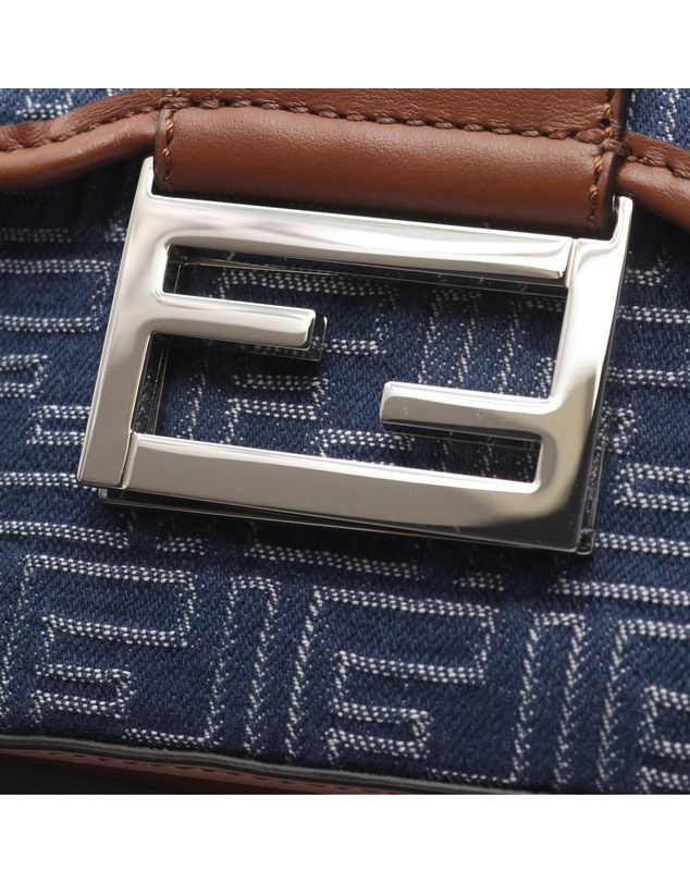 Pre-Loved by Azura Reborn - Pre-Loved Zucca Denim Double Baguette Crossbody