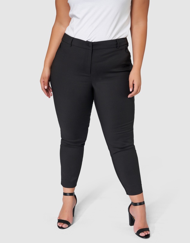 Something 4 Olivia - Pascale Zip Detail Pants