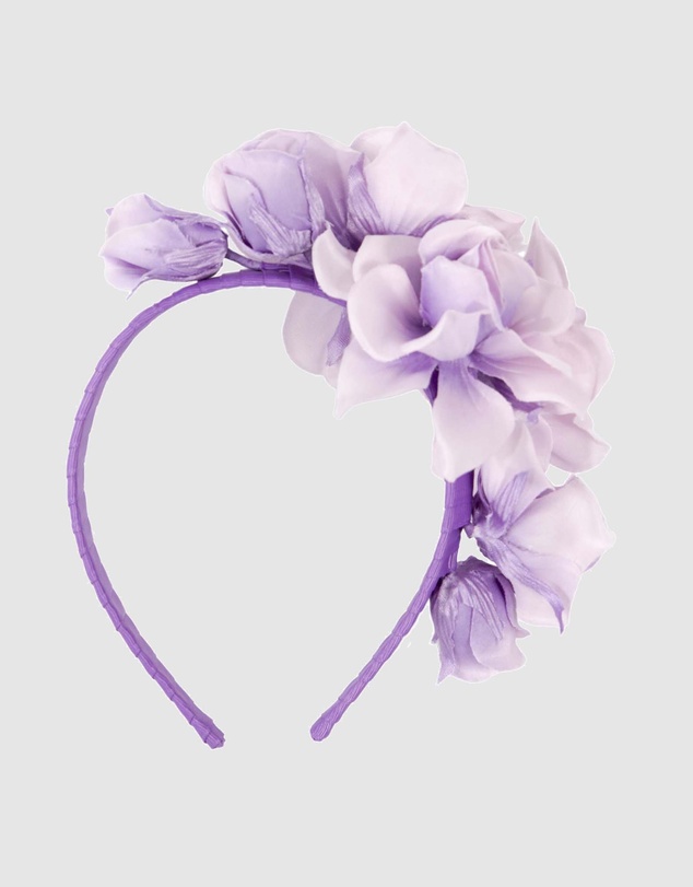 Max Alexander - Large Lilac Flower Headband Fascinator
