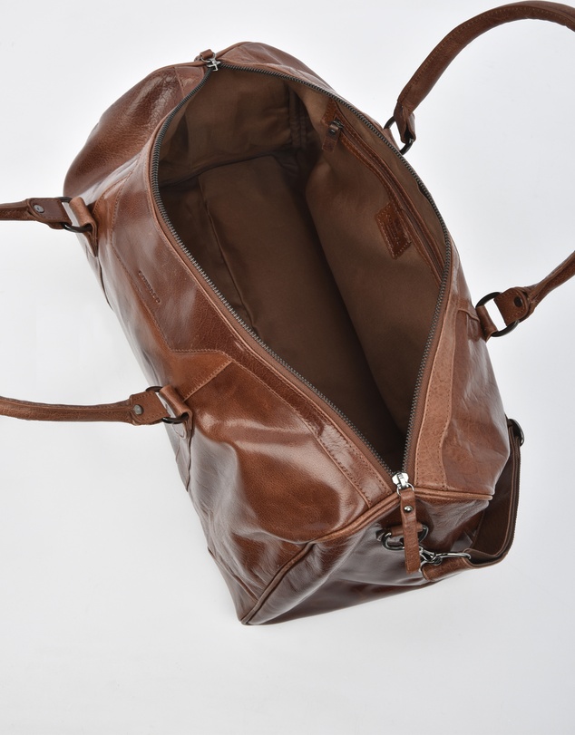 Cobb & Co - Carrington Buffed Leather Barrel Duffle