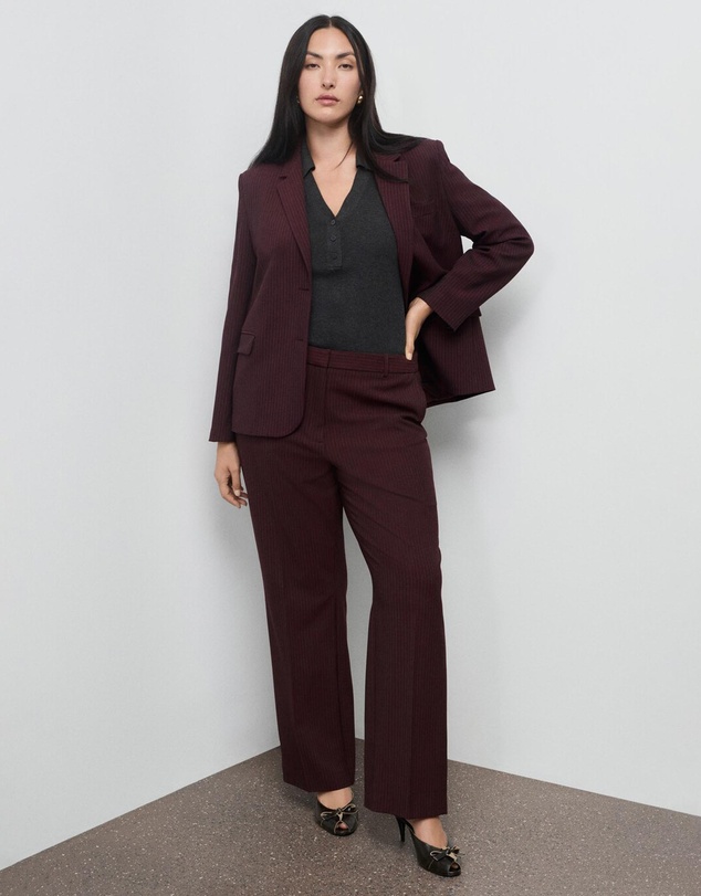 M.N.G - Pinstripe Suit Trousers