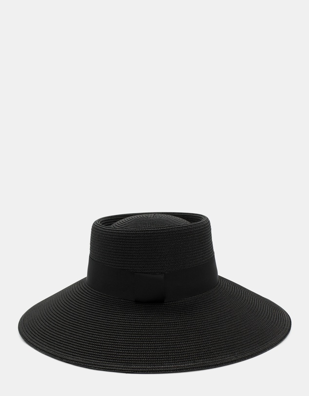 Morgan & Taylor - Gwen Racewear Droop Hat in Black