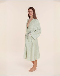 Gingerlilly - Rosalind Linen Robe