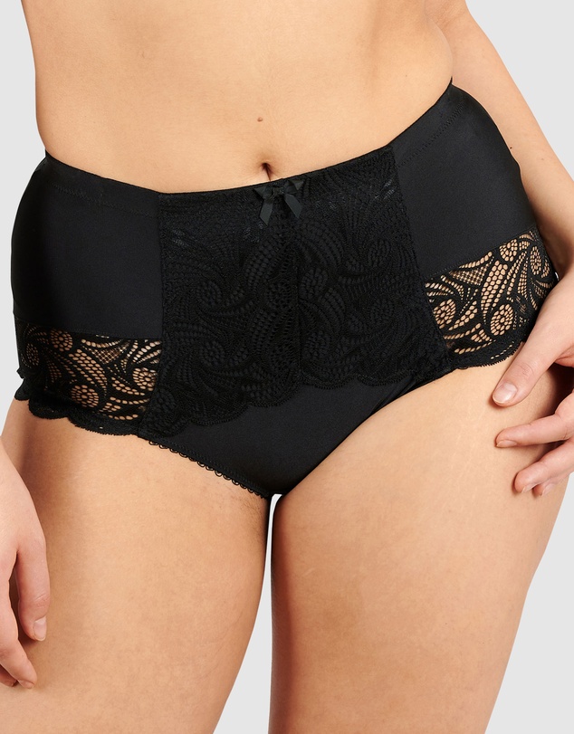 Sans Complexe - Ariane Lace & Microfiber High Waist Brief