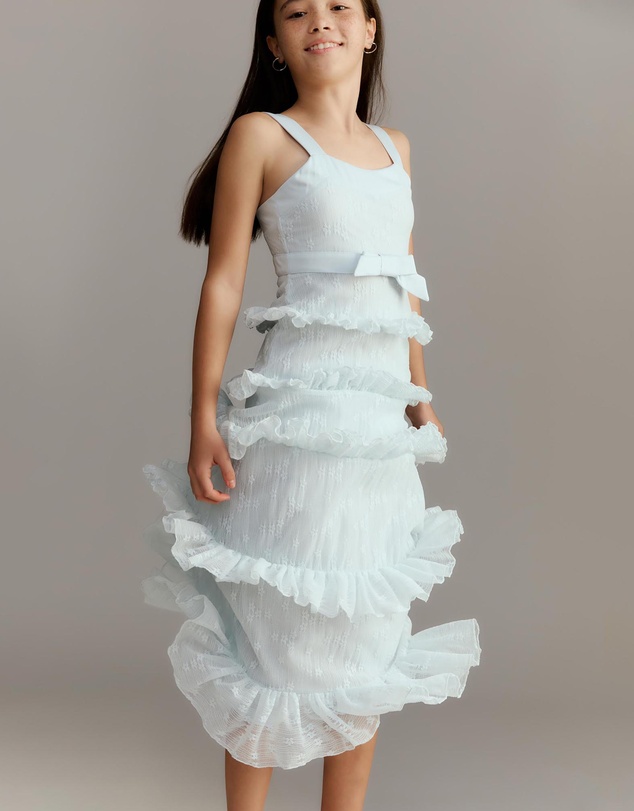 Bardot Junior - Alicia Tiered Maxi Dress - Kids-Teens