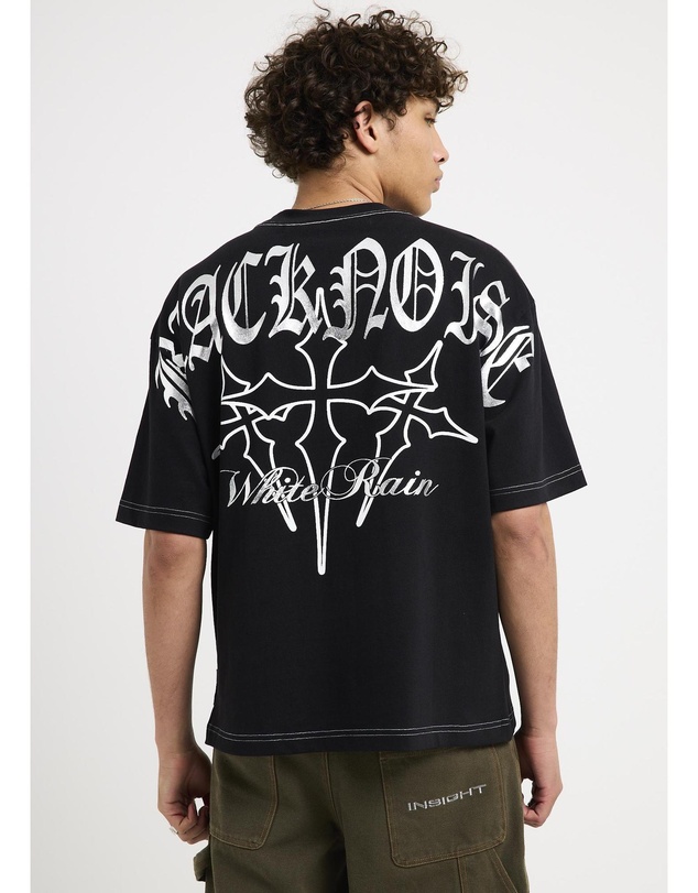 Black Noise White Rain - Lacquer T-Shirt