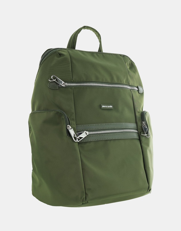 Pierre Cardin - Pierre Cardin Nylon Anti-Theft Backpack