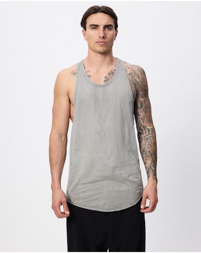 Slub Dark Grey Pigment Hand Dye