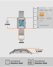 Michael Kors - Emery Silver Analogue Watch