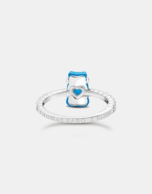THOMAS SABO - HARIBO Blueberry Blue Bear Ring