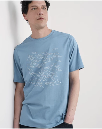 Seasalt - Seasalt Cornwall Blue Midwatch T-Shirt