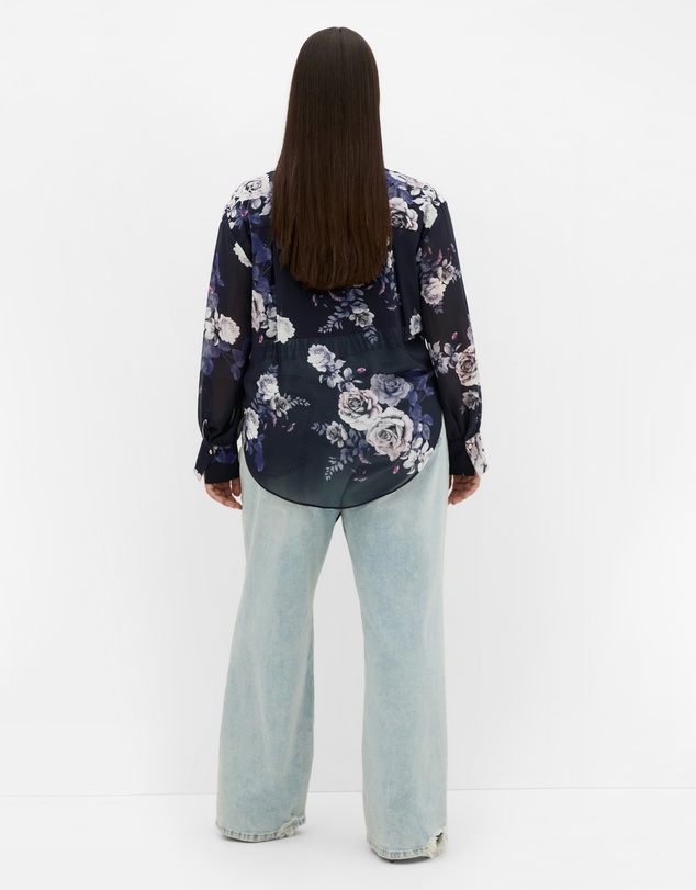 City Chic - Janine Print Shirt