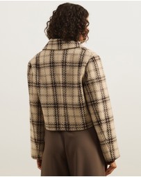 Atmos&Here - Marnie Wool Blend Short Coat