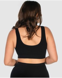 B Free Intimate Apparel - Cotton Pull On Sleep Bra (B-C-D-DD-E-F) Cup