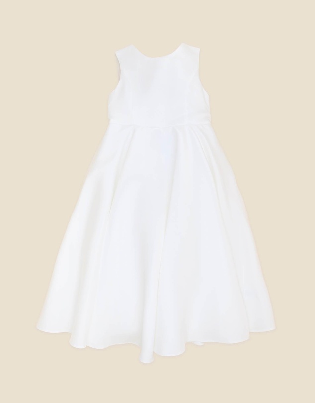 Bebe by Minihaha - Duchess Satin Full Length Dress With Low Back - Teens