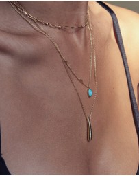 Ania Haie - Ania Haie Turquoise Pendant Necklace
