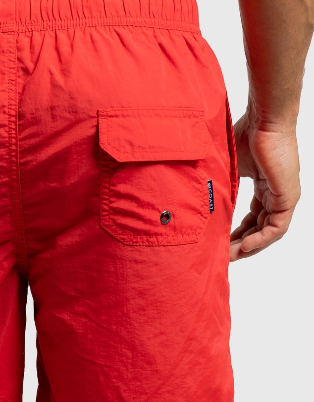 Coast Clothing - Red Swim Shorts