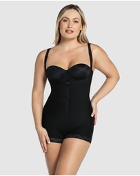Leonisa - TopSculpt Firm Control Cupless Zip Up Body Shaper