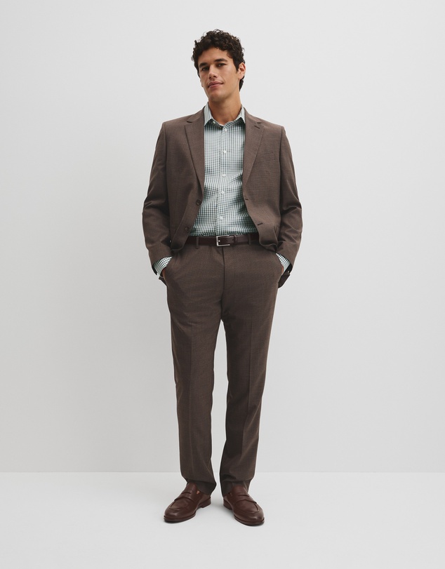 Country Road - Regular Fit Gingham Travel Shirt