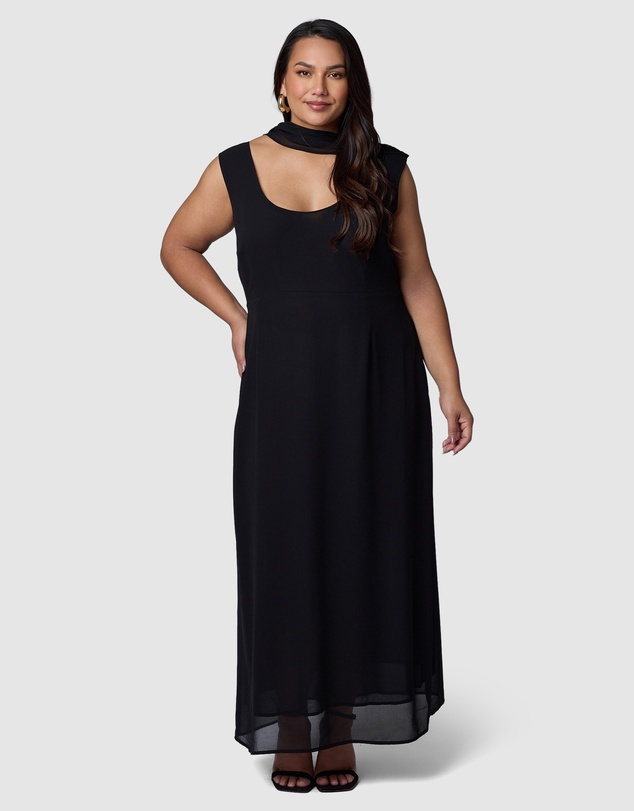 Pink Dusk by Curve Project - Move Me Maxi Dress
