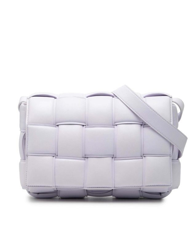 Pre-Loved by Azura Reborn - Pre-Loved Nappa Intrecciato Padded Cassette Crossbody