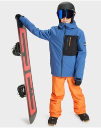 Quiksilver - Boys 8 to 16 Side Hit Solid Insulated Jacket