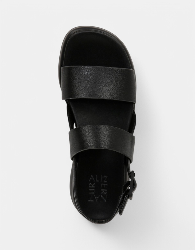 Naturalizer - Coast Sandal - Black Tumble