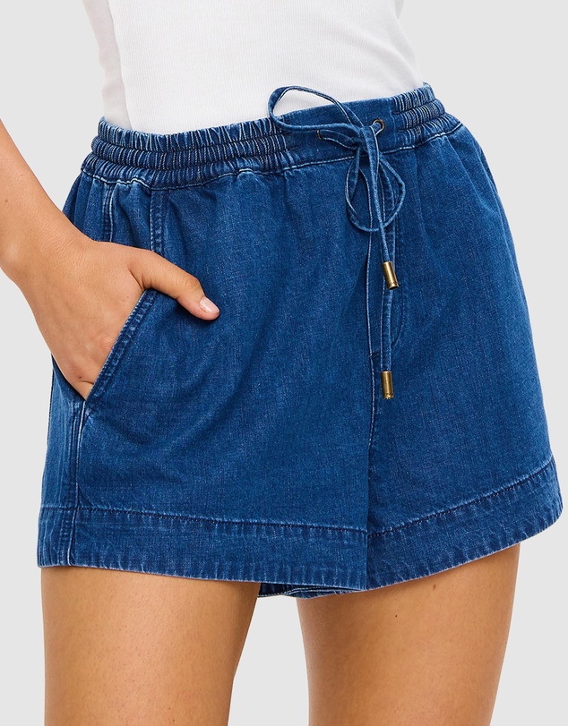 KIVARI - Vaila Denim Shorts