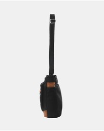 Pierre Cardin - Pierre Cardin Nylon Anti-Theft Cross Body Bag