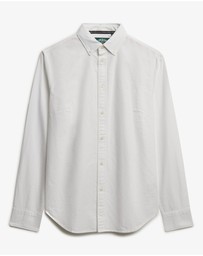 Superdry - Slim Oxford Long Sleeve Shirt