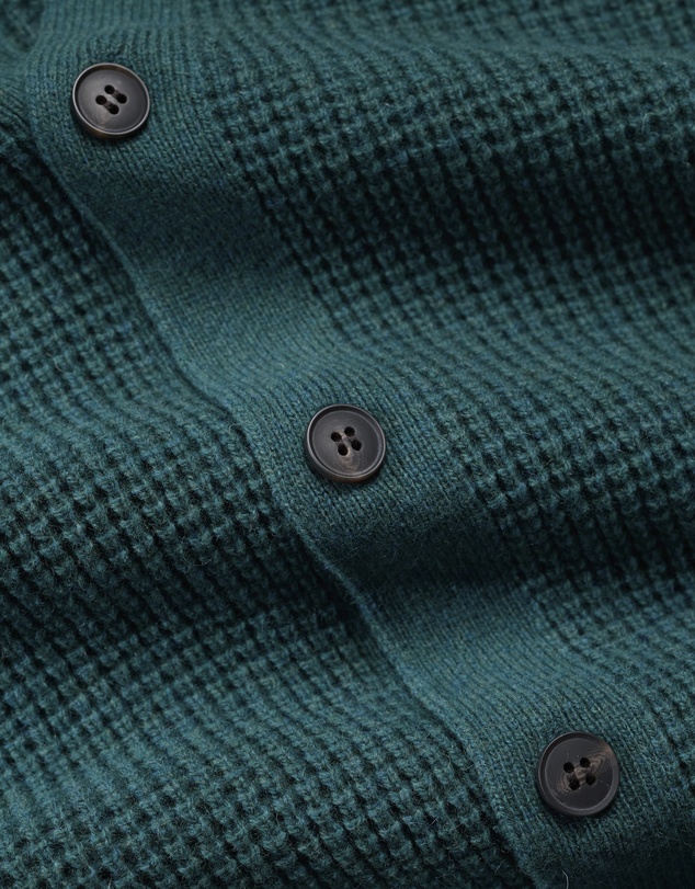 Seasalt - Men's Scott's Quay Waffle Knit Cardigan