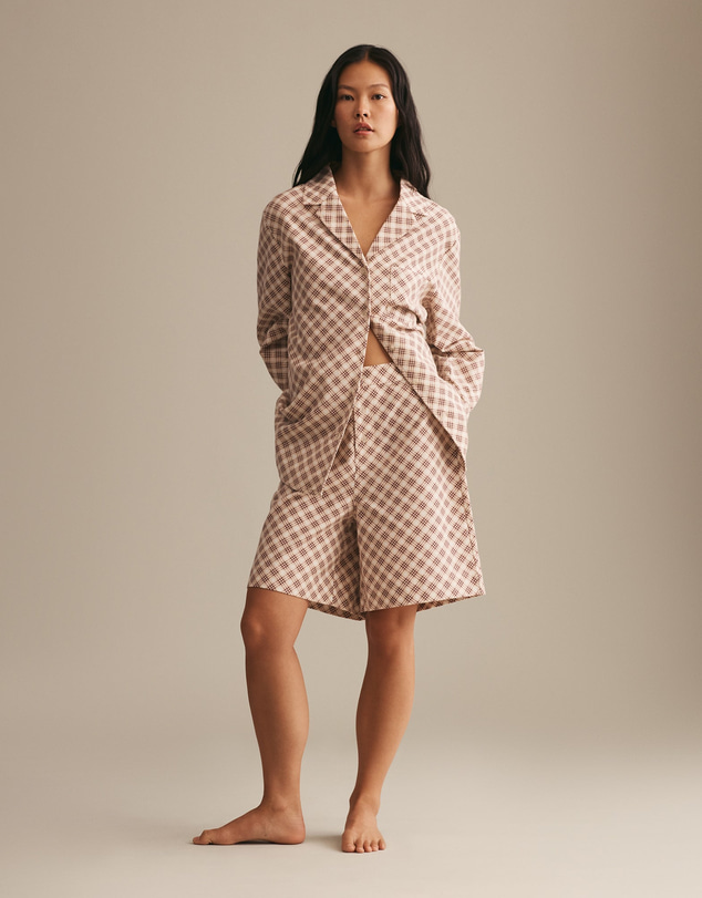 Resting - Double Brushed Flannelette Lennox Short