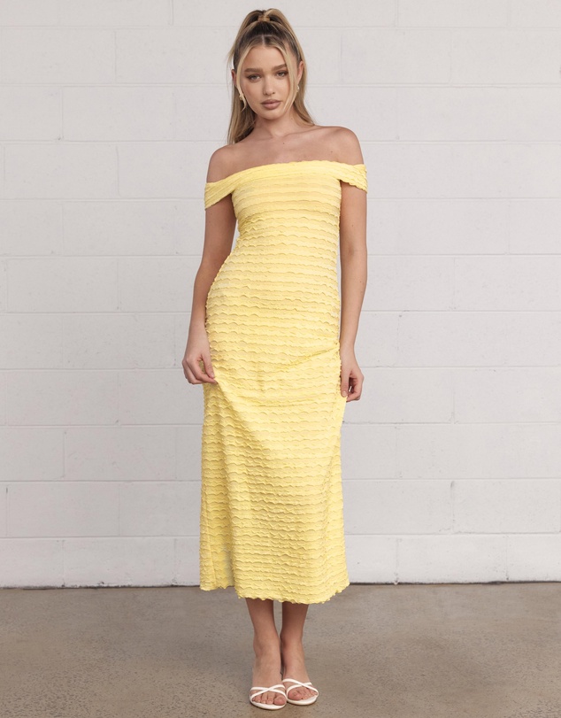 Dazie - Vintage Hues Scoop Maxi Dress