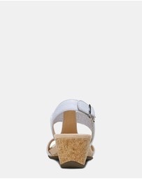 Vionic - Kaytie Wedge Sandal - Blue Haze