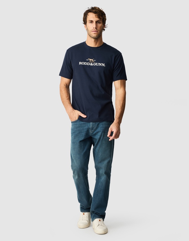 Rodd & Gunn - The Peaks Logo Tee