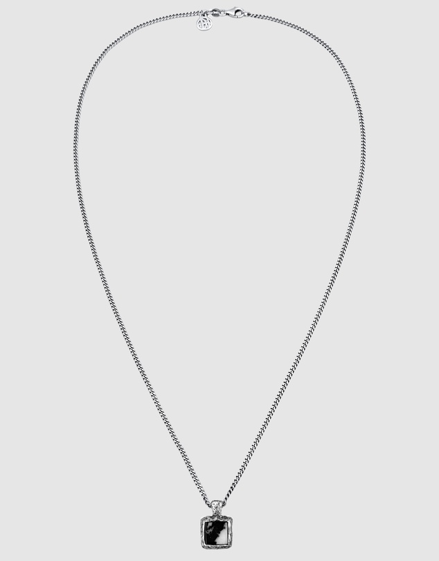 Haze & Glory - ICONIC EXCLUSIVE - Necklace Men Day and Night 925 Sterling Silver