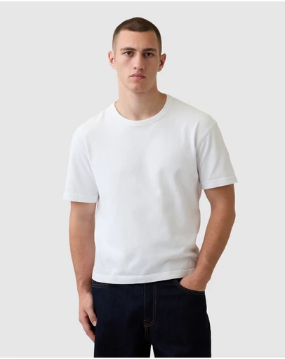 GAP - SS Heavy Soft Cropped T-Shirt