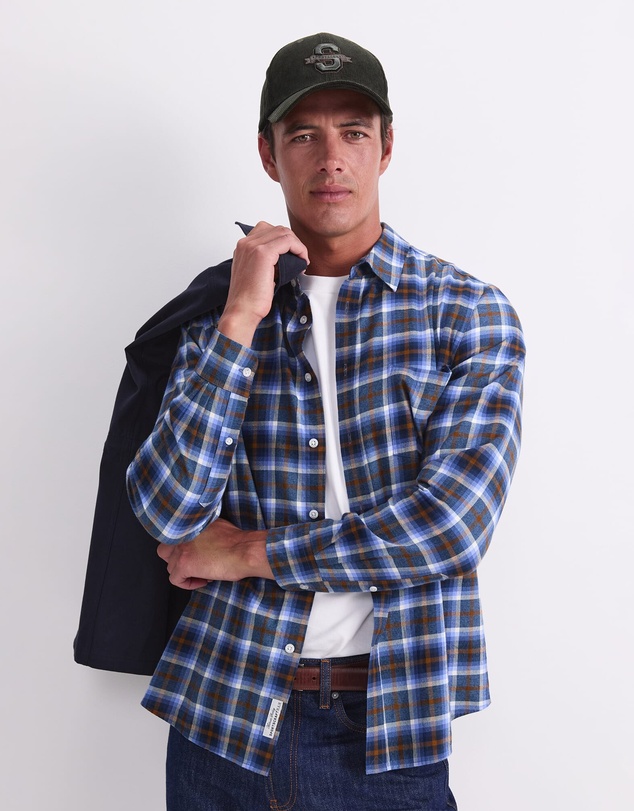 Sportscraft - Justin Long Sleeve Flannel Shirt