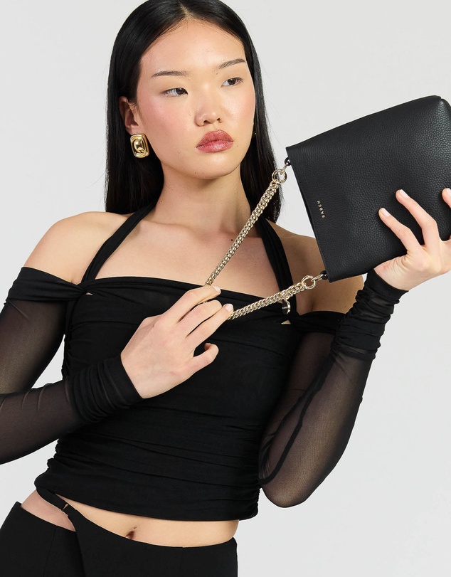 SABEN - Coco Leather Cross-body Bag